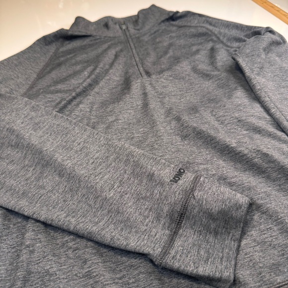 Bonobos Golf Shirt Men's Medium Gray Performance Stretch 1/4 Zip Long Sleeve - Picture 4 of 12